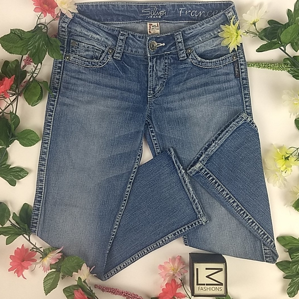 Silver Jeans Frances Capri